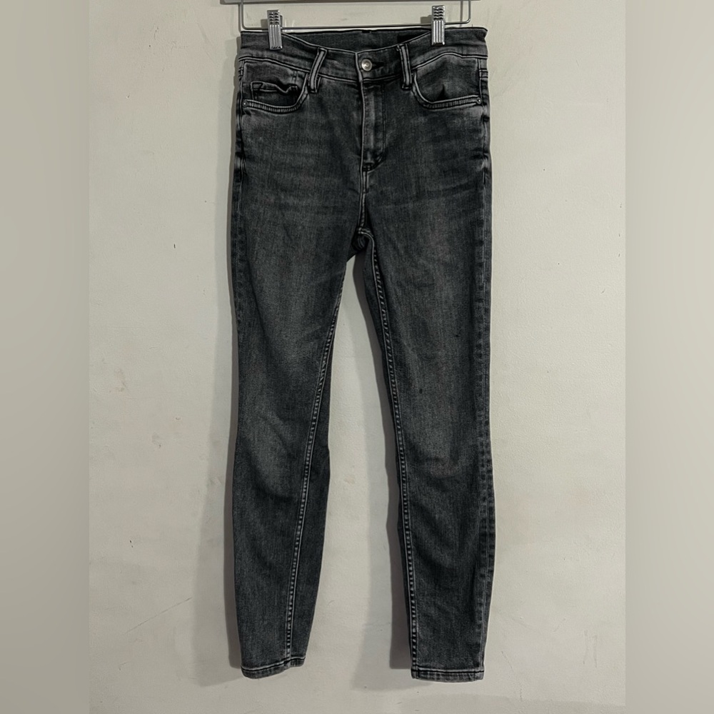 All saints w25 gray skinny jeans made in Turkey